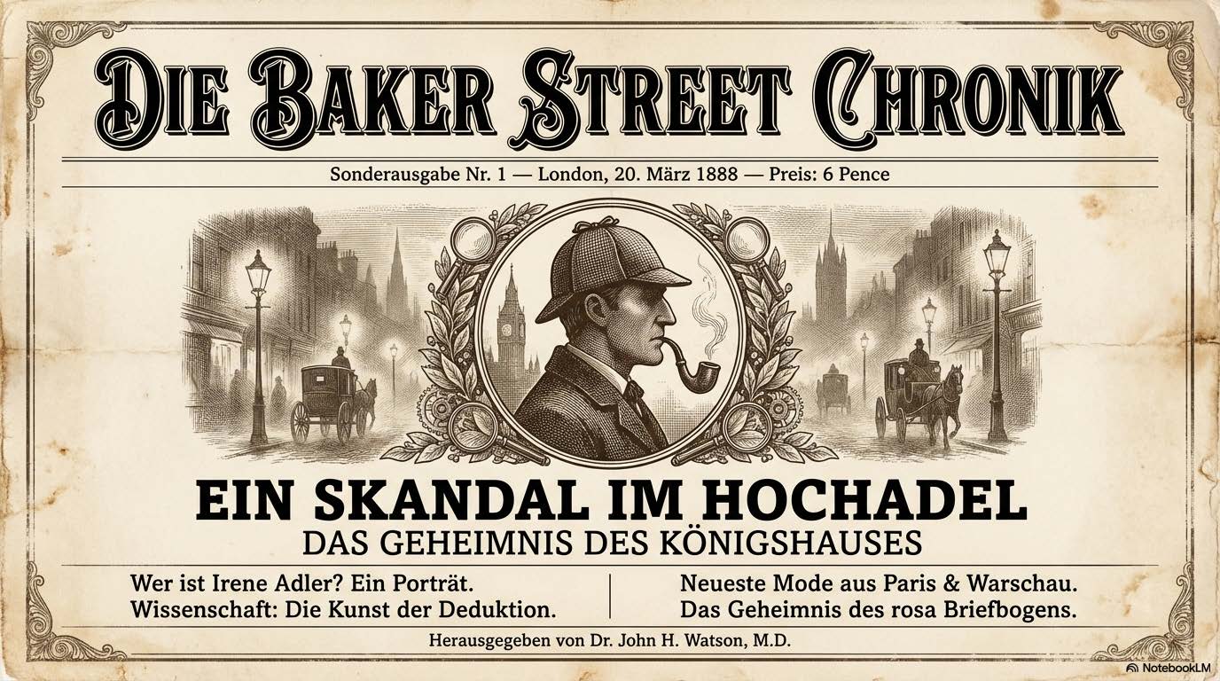 Titelseite: Die Baker Street Chronik – Ein Skandal im Hochadel